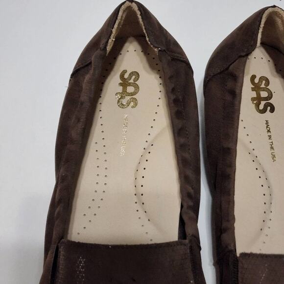 SAS HOPE Slip On Loafer In Bronze Croc Size 10‎ new@@ - Picture 4 of 9